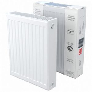 Стальной панельный радиатор STI Compact 22-500 - Белый