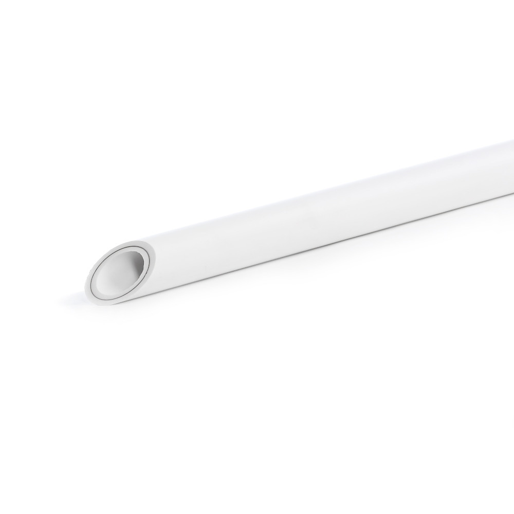 Труба полипропиленовая Fusitek SDR 6 - PPR/Al/PPR для холодной воды, горячей воды и отопления армированная Белый