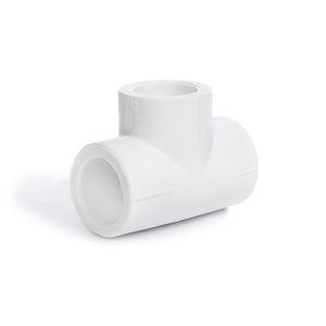 Тройник равносторонний Fusitek полипропиленовая Белый